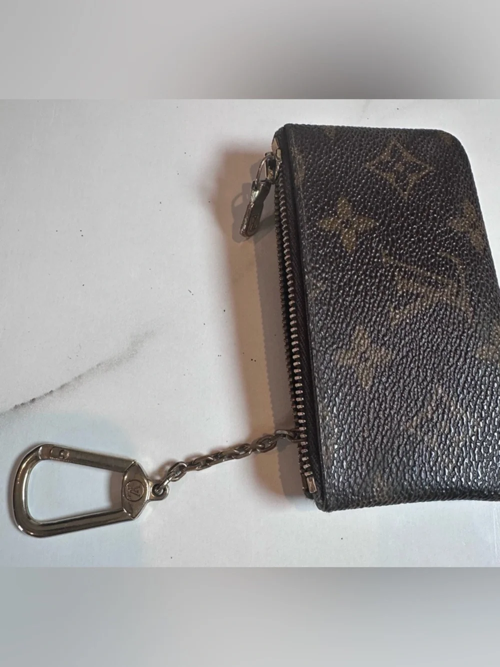 Louis Vuitton Monogram Pochette Cles Coin case